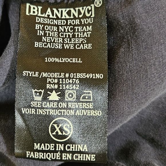 Blank NYC Dark Grey Utility Jacket, XS - Picture 9 of 13